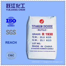 Procédé de chlorure de dioxyde de titane équivalent à R902